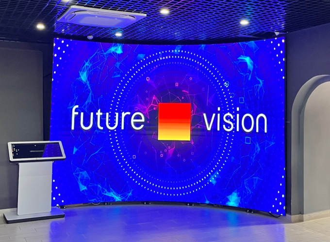 Гибкий светодиодный экран, Кукморский краеведческий музей