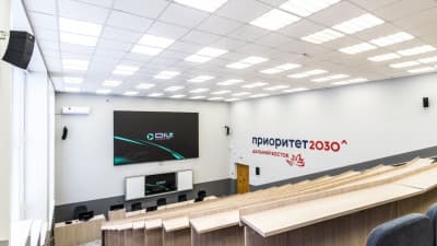 Внутренний светодиодный экран, ДВГУПС